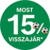 Vásároljon a promócióban részt vevő Bosch XL és XXL hűtőkészüléket, Air Fryert vagy turmixot és a gyártó visszatérít Önnek 15%-ot a bruttó vételárból! /regisztrációhoz kötött/